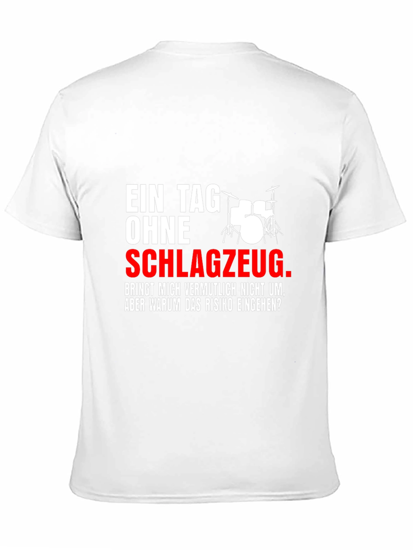 Black Drummer T-Shirt - A Day Without Drums view 11