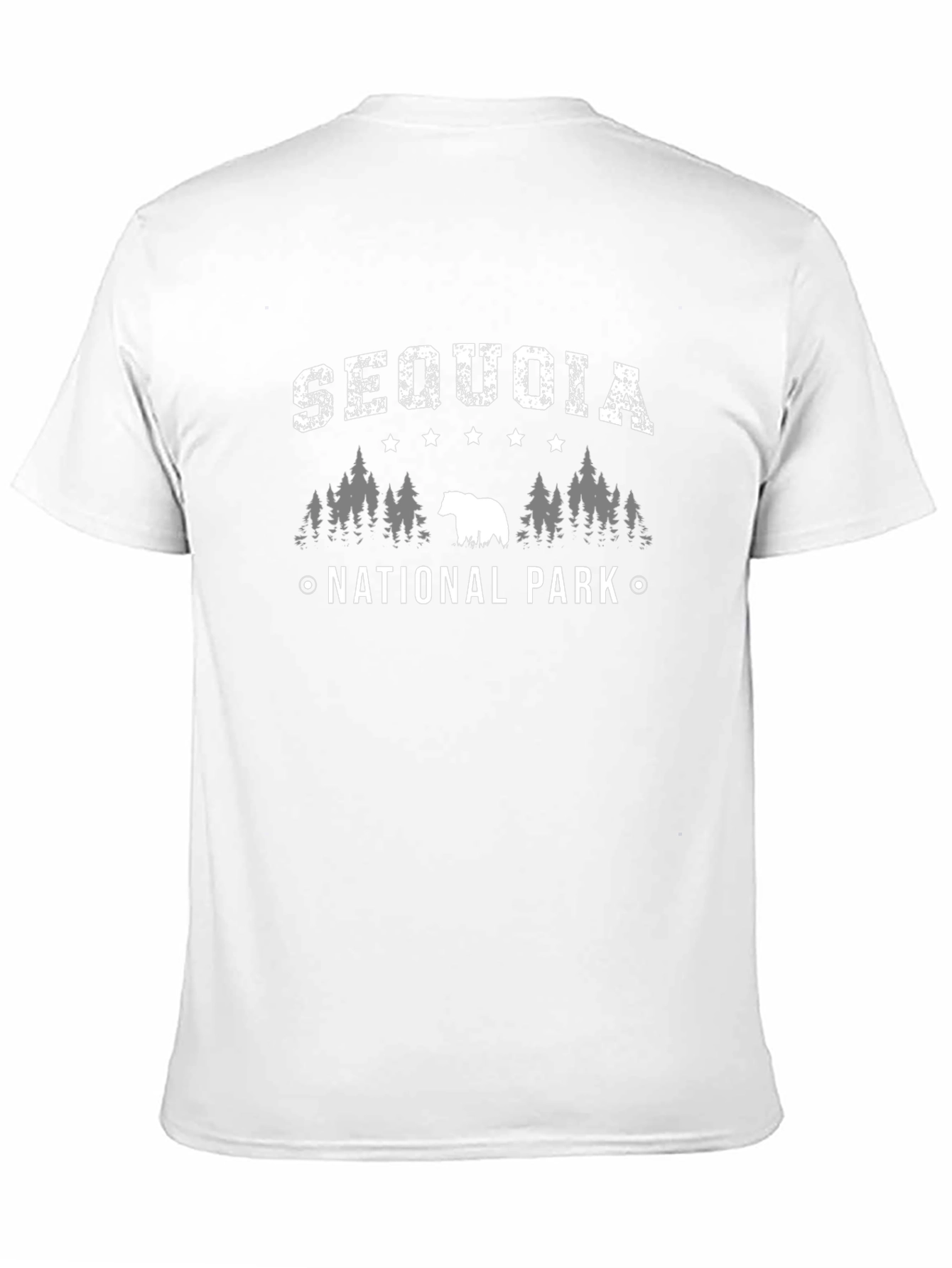 Black Sequoia National Park Bear Graphic T-Shirt view 11