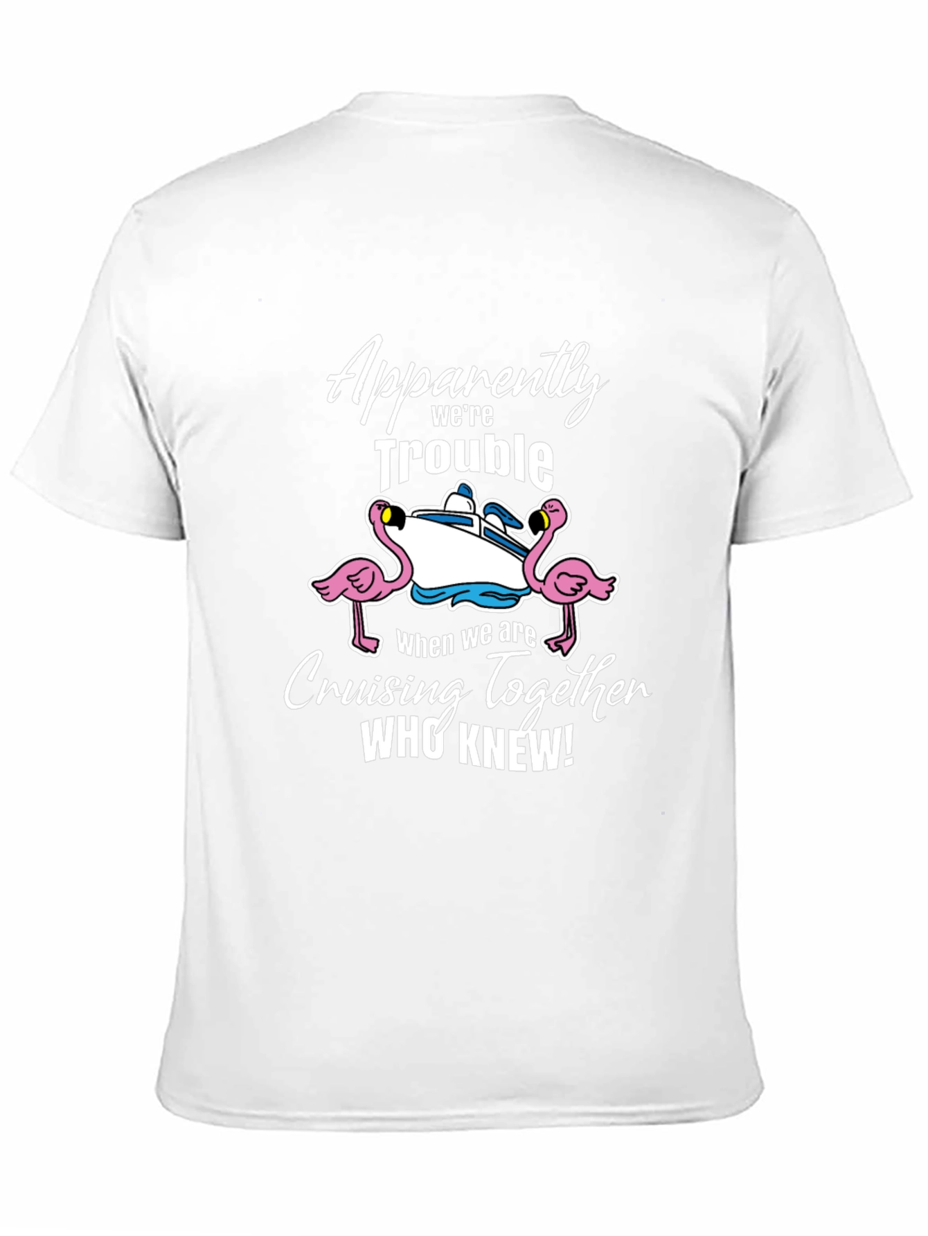 Black Funny Cruising Together T-Shirt view 11