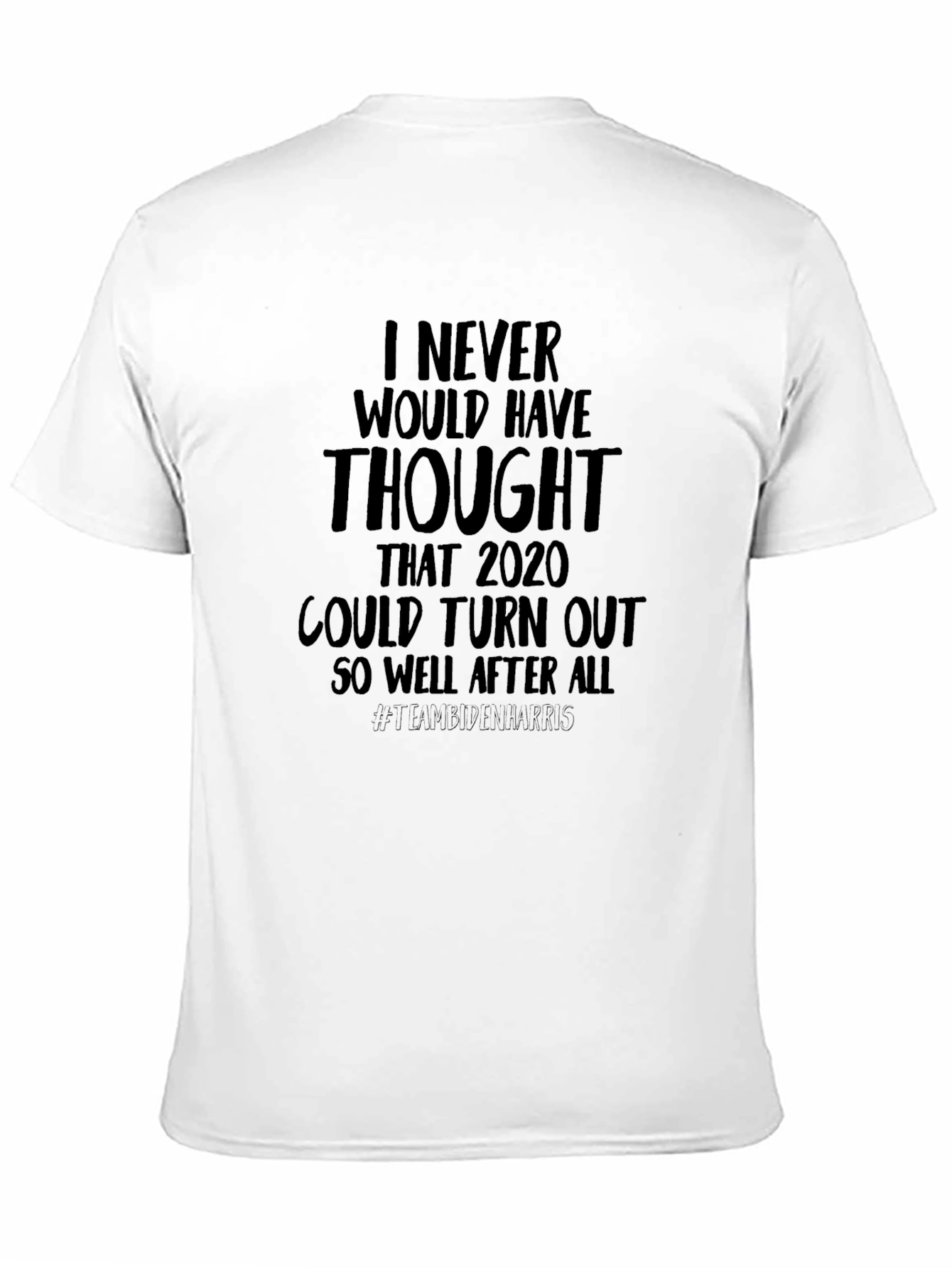 Black 2020 Thought Funny T-Shirt view 11