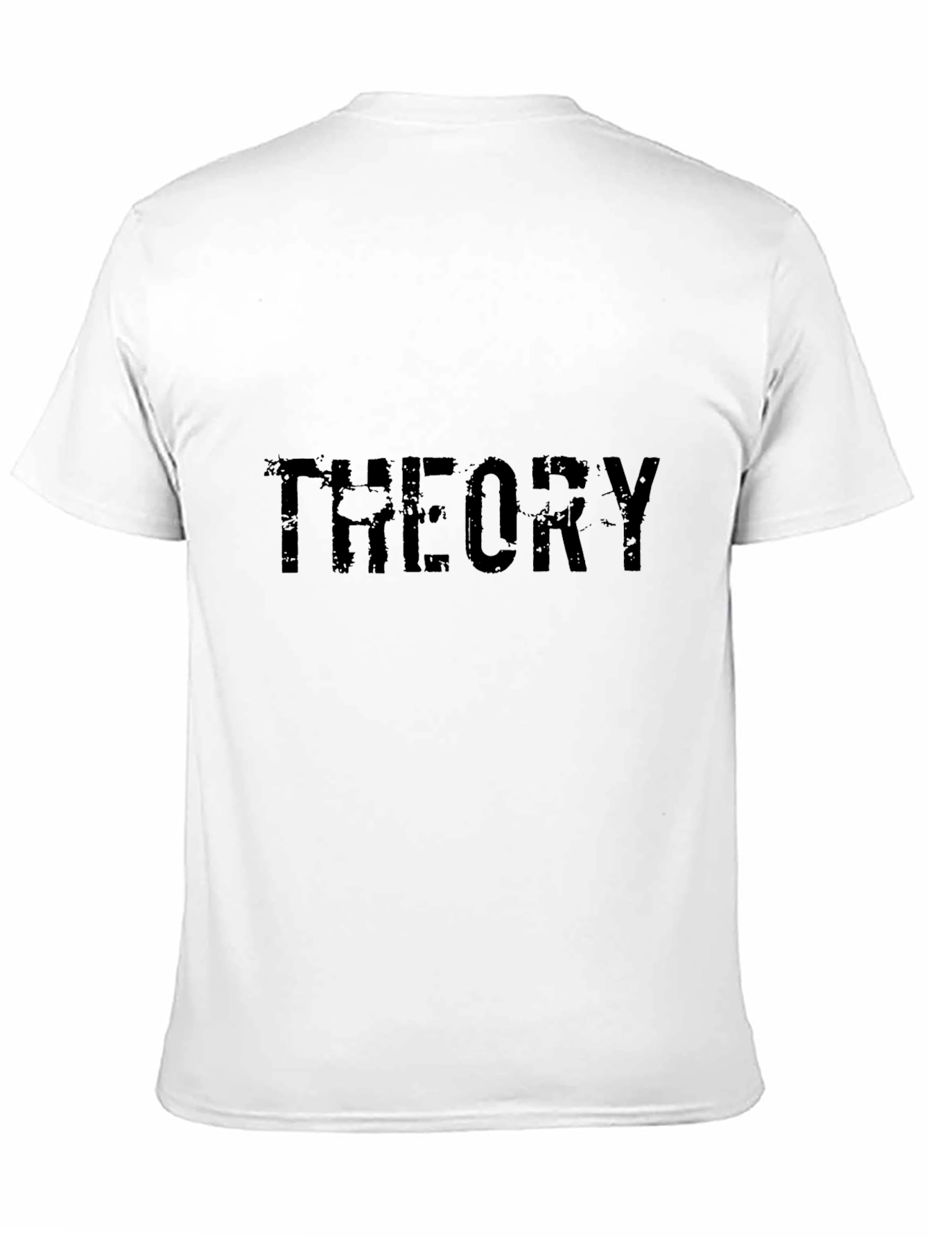 Black Theory Graphic Print Men's Black T-Shirt view 11