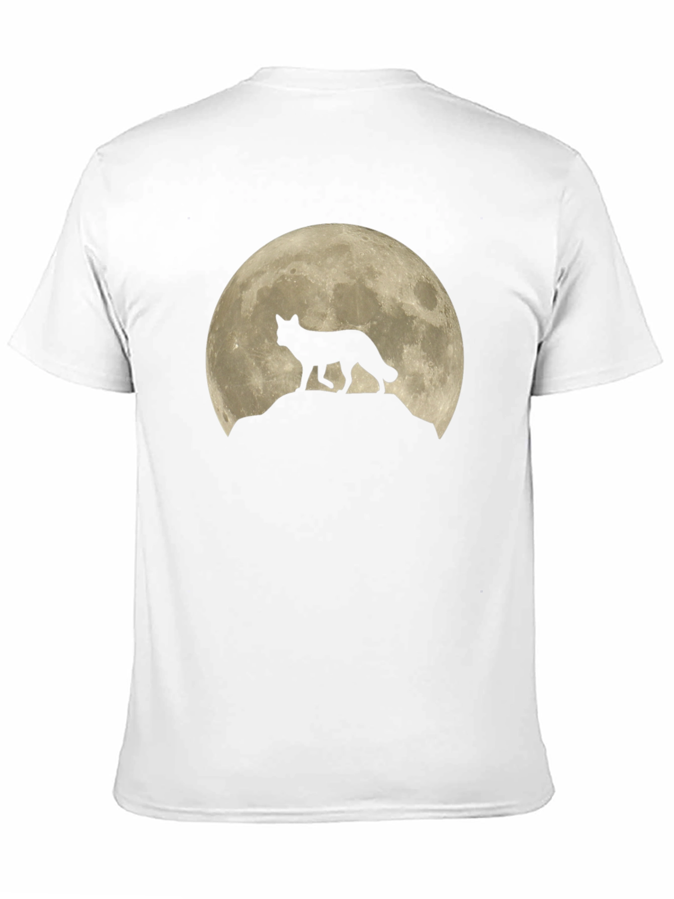 Black Wolf Moon Graphic T-Shirt - Black view 11