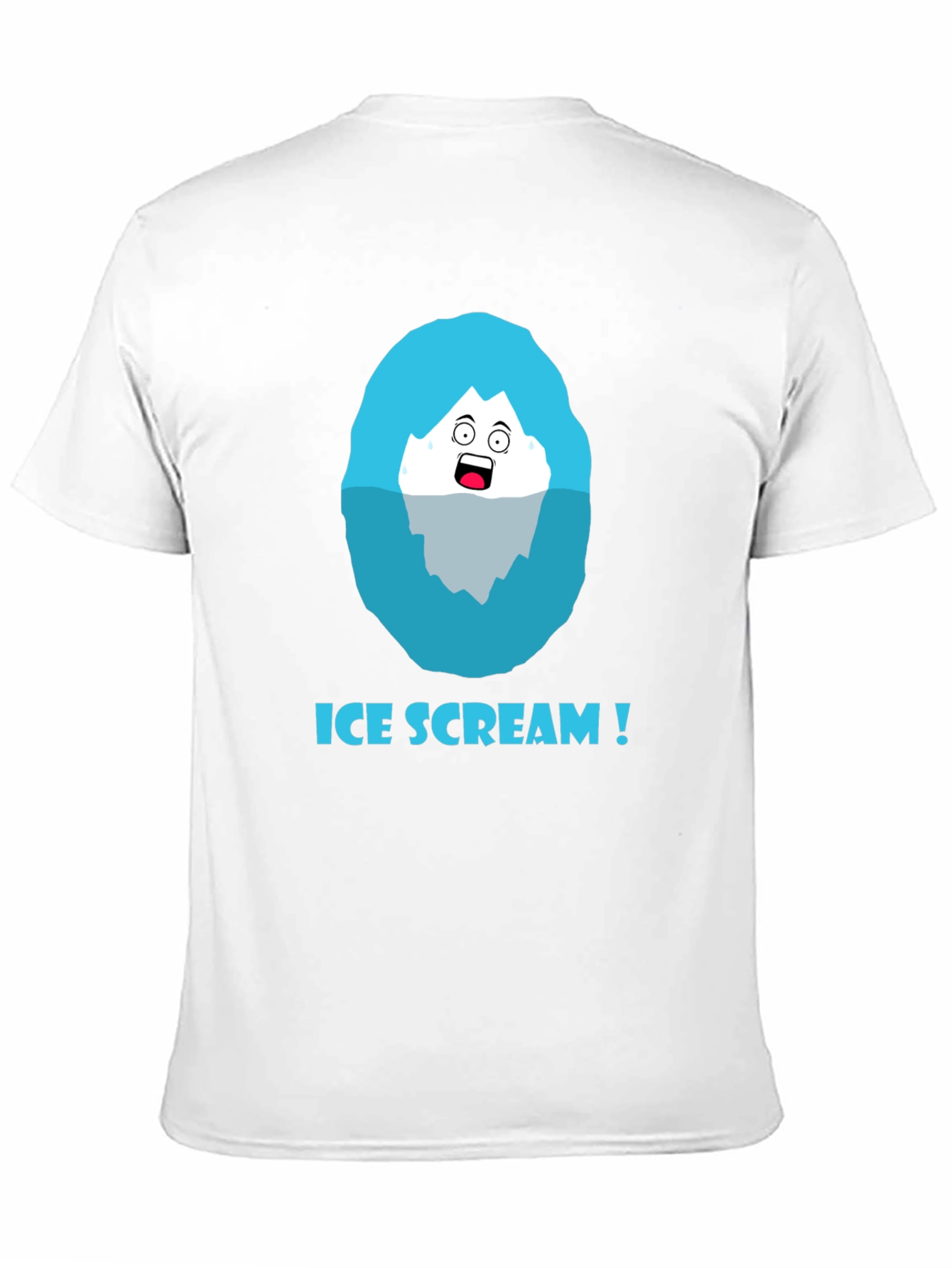 Black Ice Scream T-Shirt - Funny Graphic Tee view 11