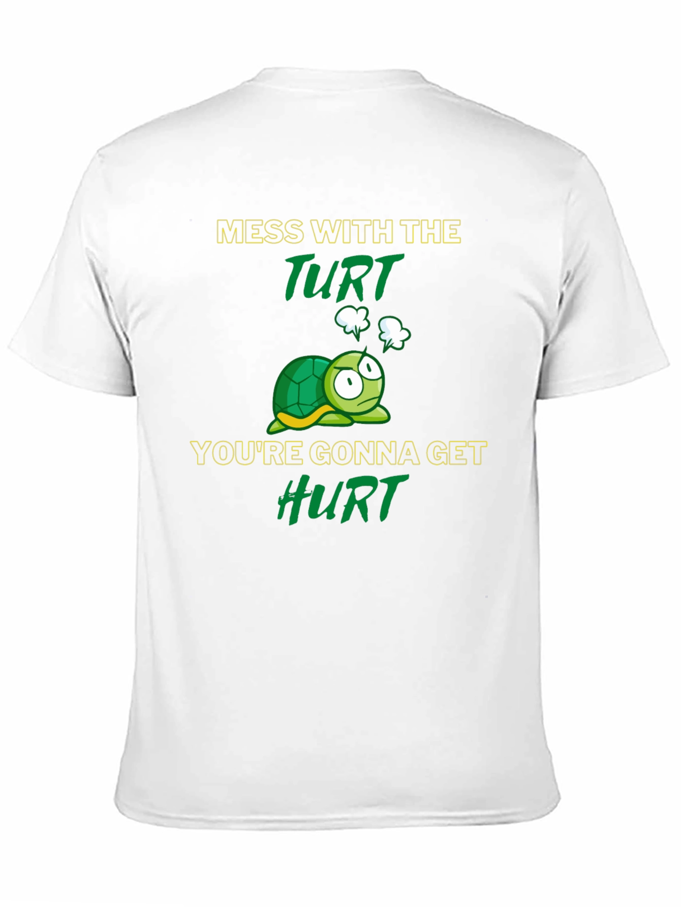 Black Mess with the Turt Graphic T-Shirt view 11