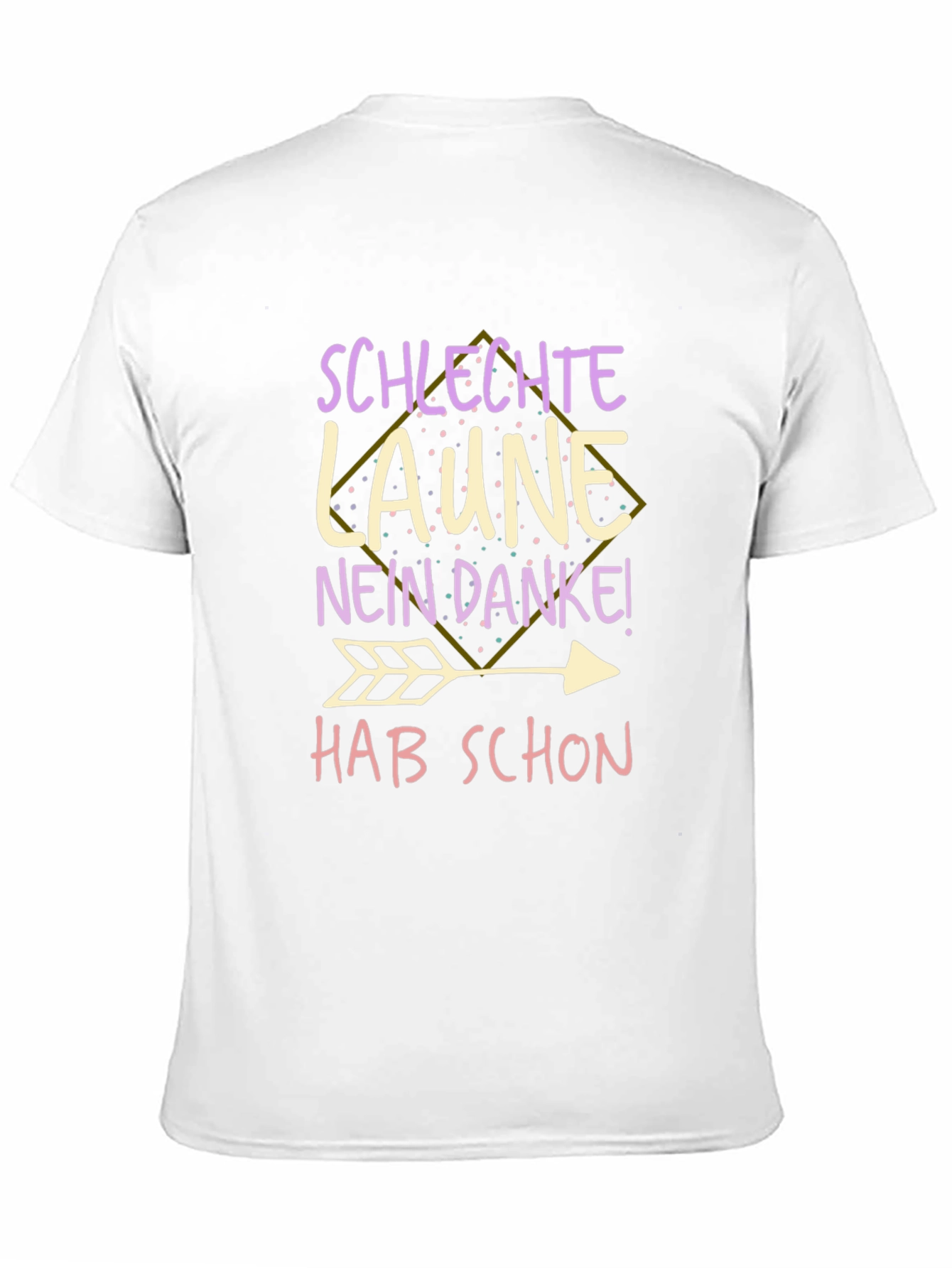 Black Sclechte Laune Graphic T-Shirt view 11