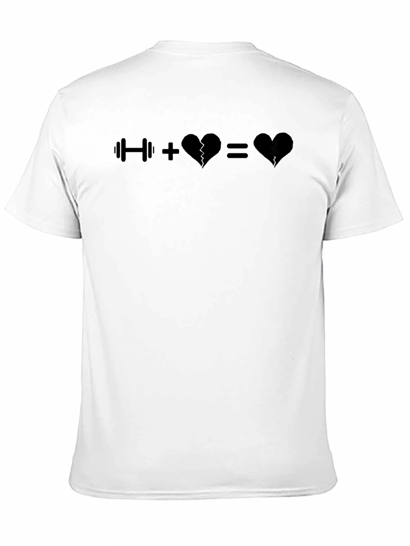 Black Gym Heartbreak T-Shirt view 11
