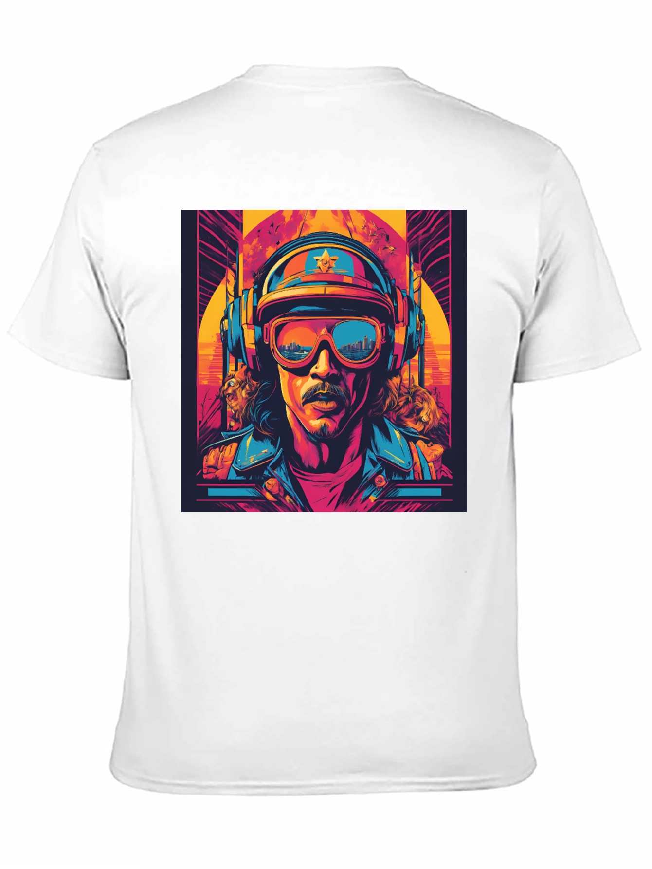 Black Retro Cool Graphic Tee view 11