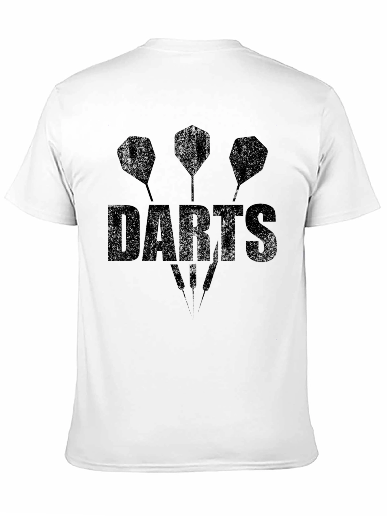 Black Darts Graphic Tee - Trendy Sport T-Shirt view 11
