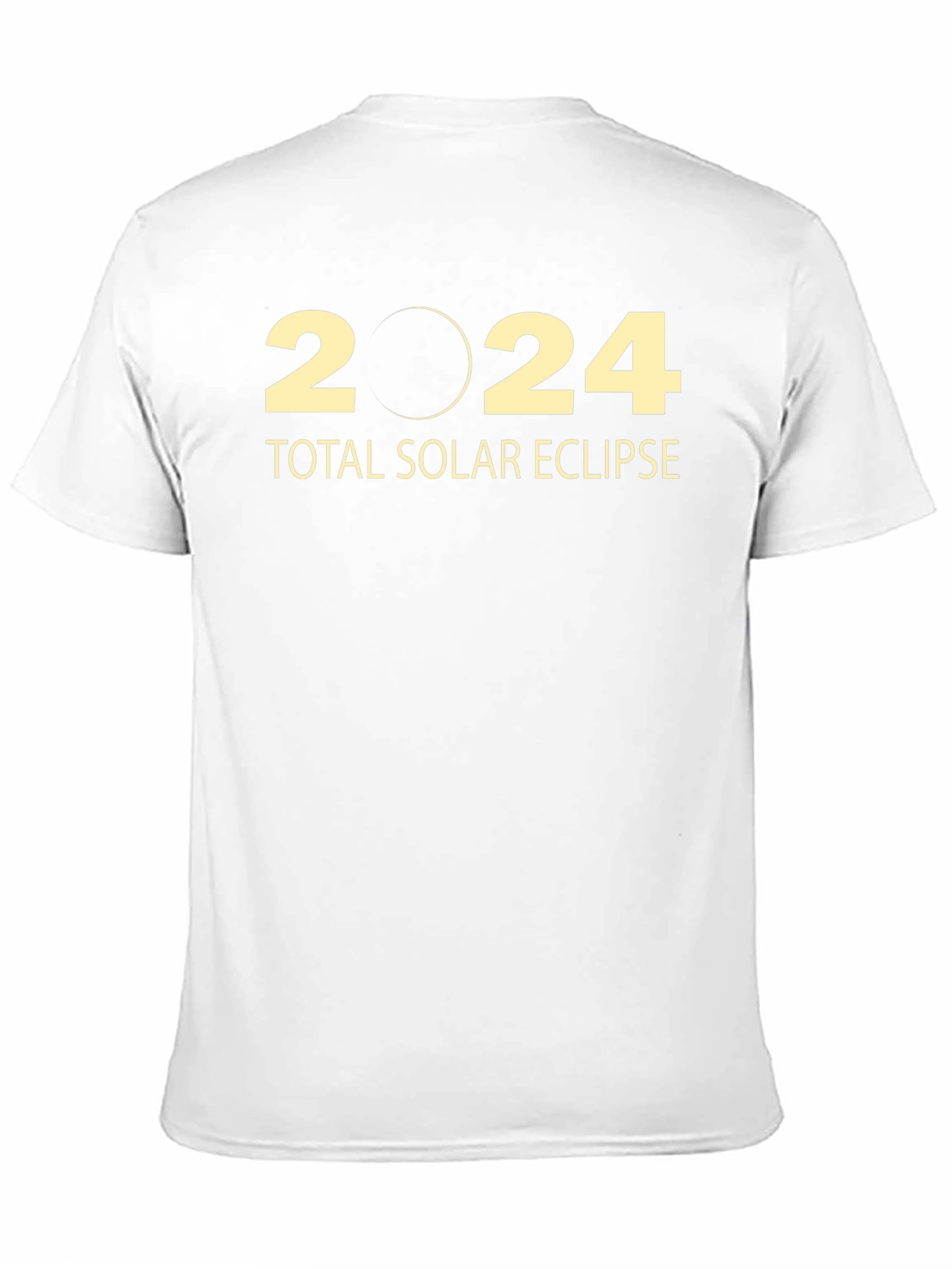 Black 2024 Total Solar Eclipse Black T-Shirt view 11
