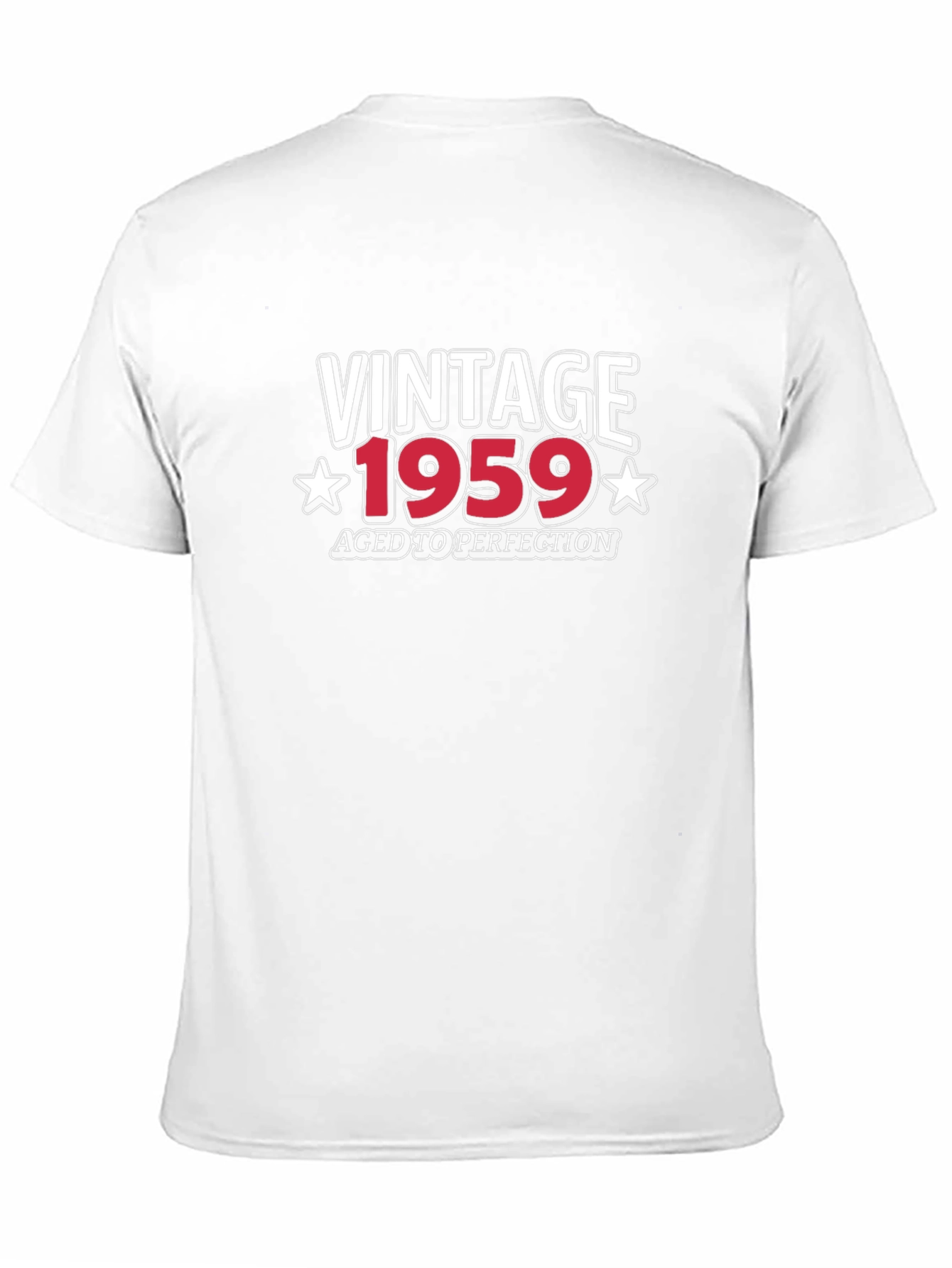 Black Vintage 1959 Aged to Perfection T-Shirt view 11