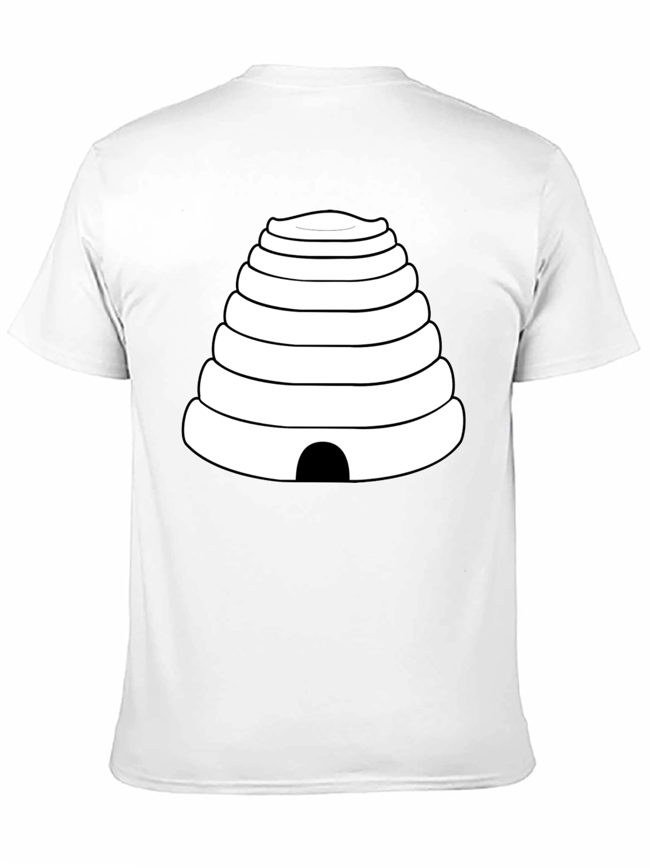 Black Beehive Graphic Tee - Unique Design T-Shirt view 11