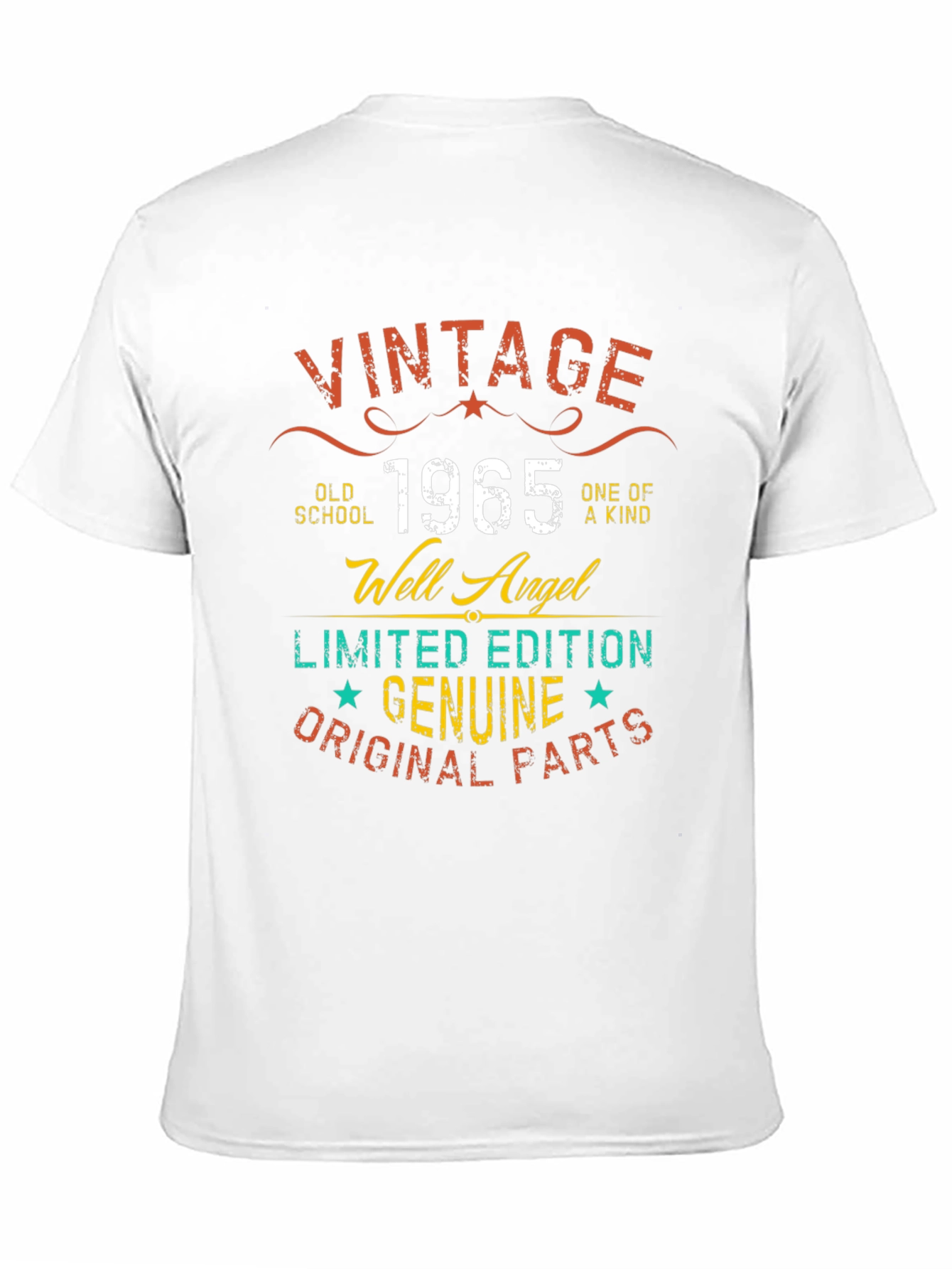 Black Vintage 1965 Limited Edition Genuine Parts T-Shirt view 11