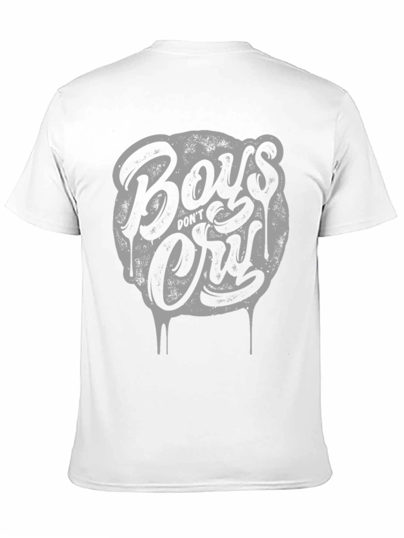 Black Boys Don't Cry Graphic Tee - Stylish Crew Neck T-Shirt view 11