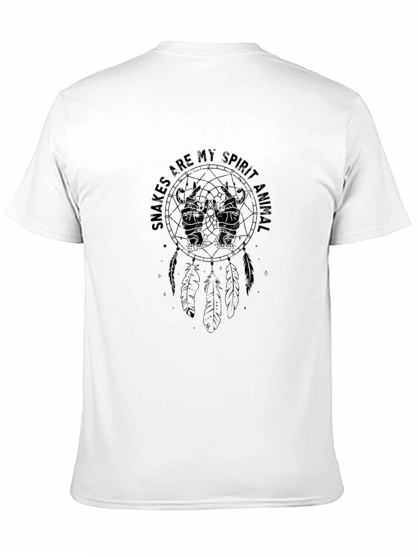 Black Snakes Are My Spirit Animal Graphic Tee view 11