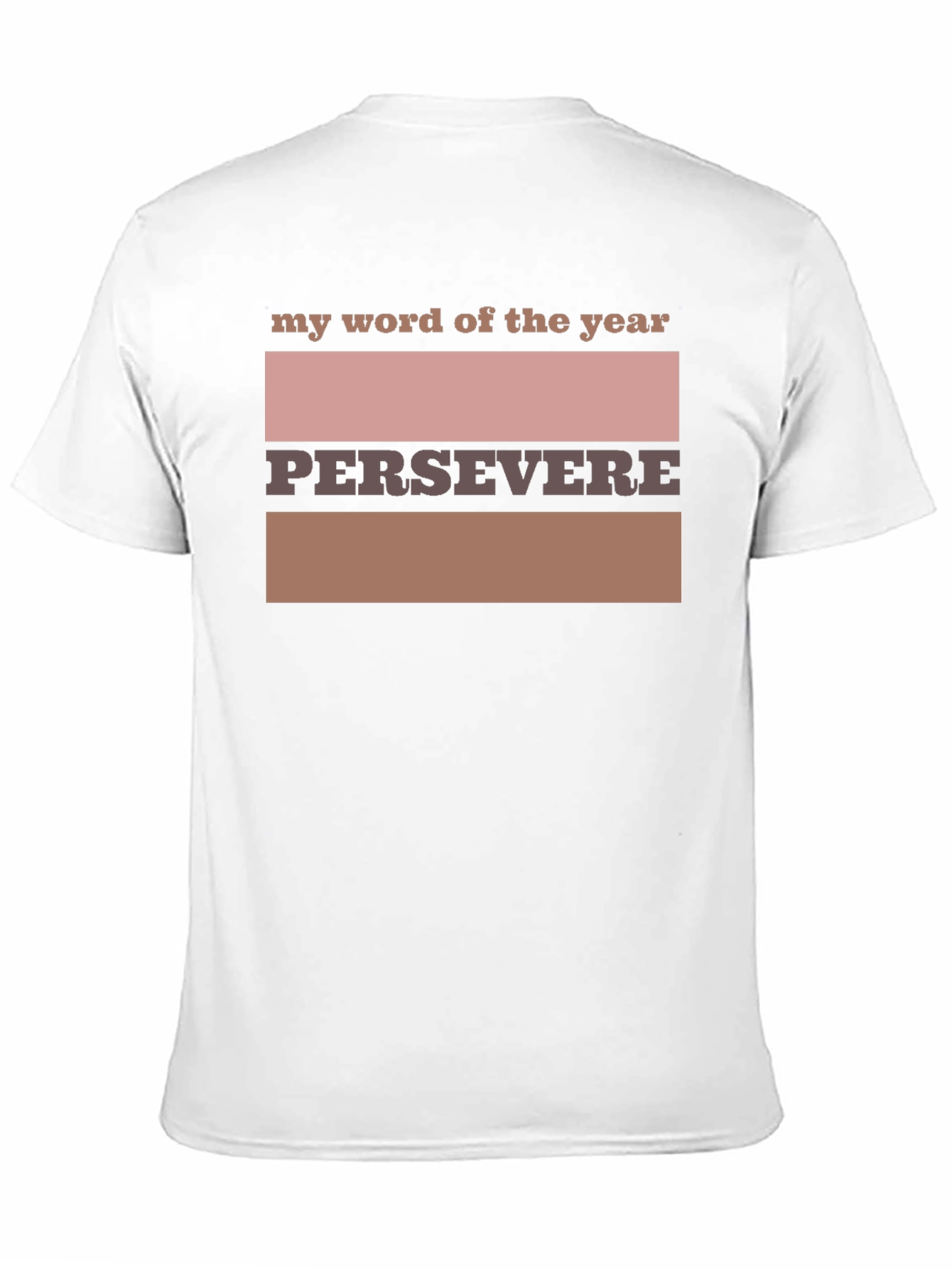 Black Persevere Word of the Year Graphic Tee view 11