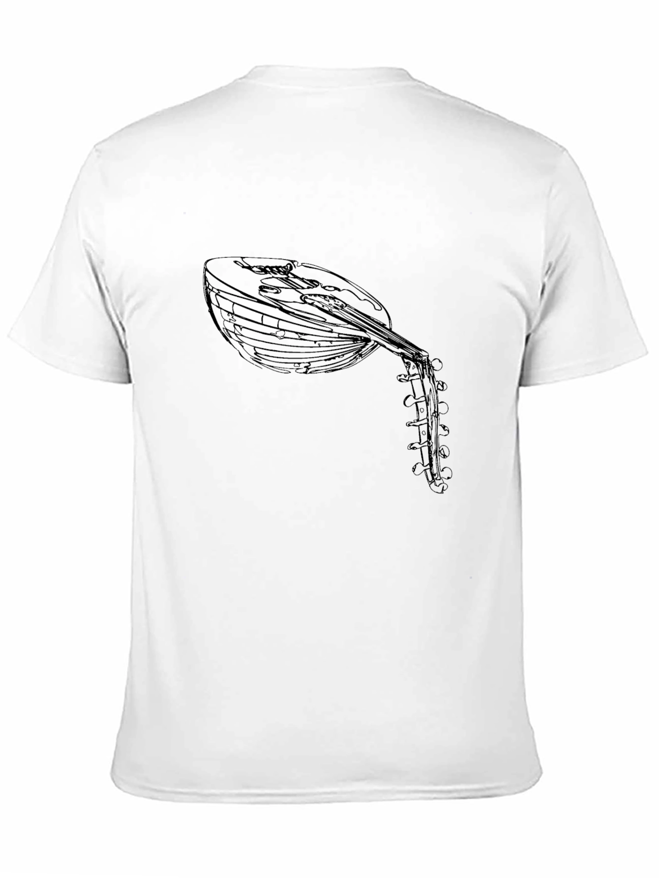 Black Lute Graphic Tee - Black view 11