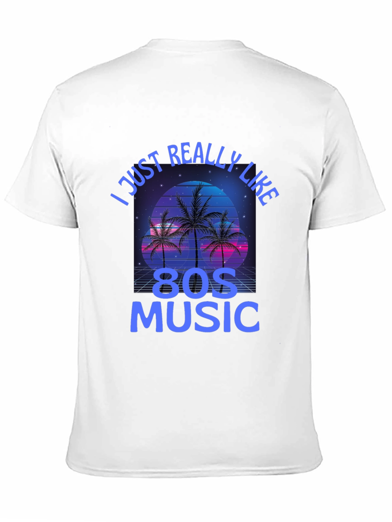 Retro 80s Music Graphic Tee - Nostalgic Vibes - 11