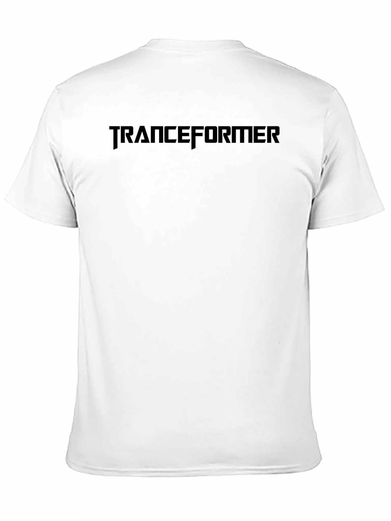 Black Tranceformer Black Crew Neck T-Shirt view 11
