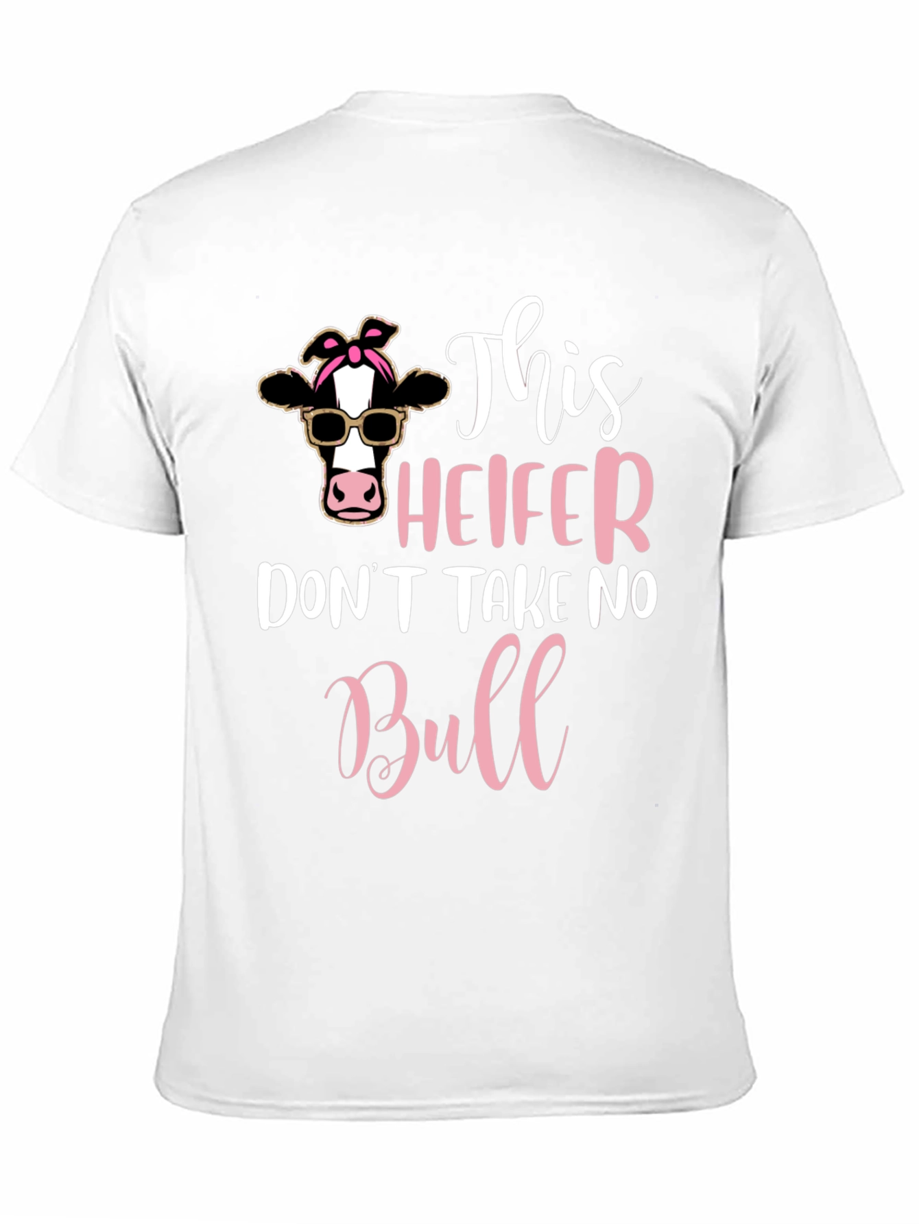 Black Heifer No Bull Graphic T-Shirt view 11
