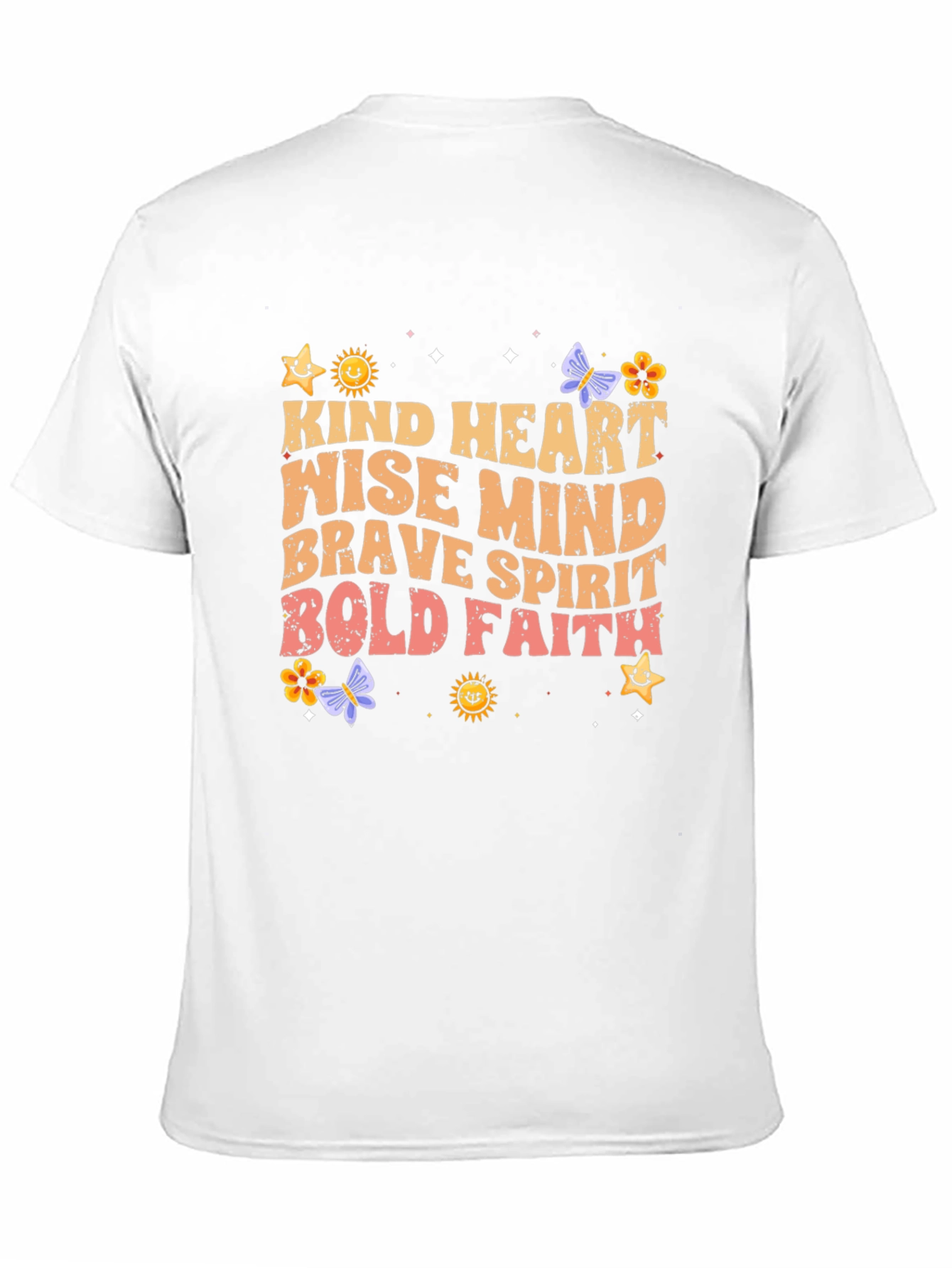 Black Kind Heart Graphic Tee - Retro Design view 11