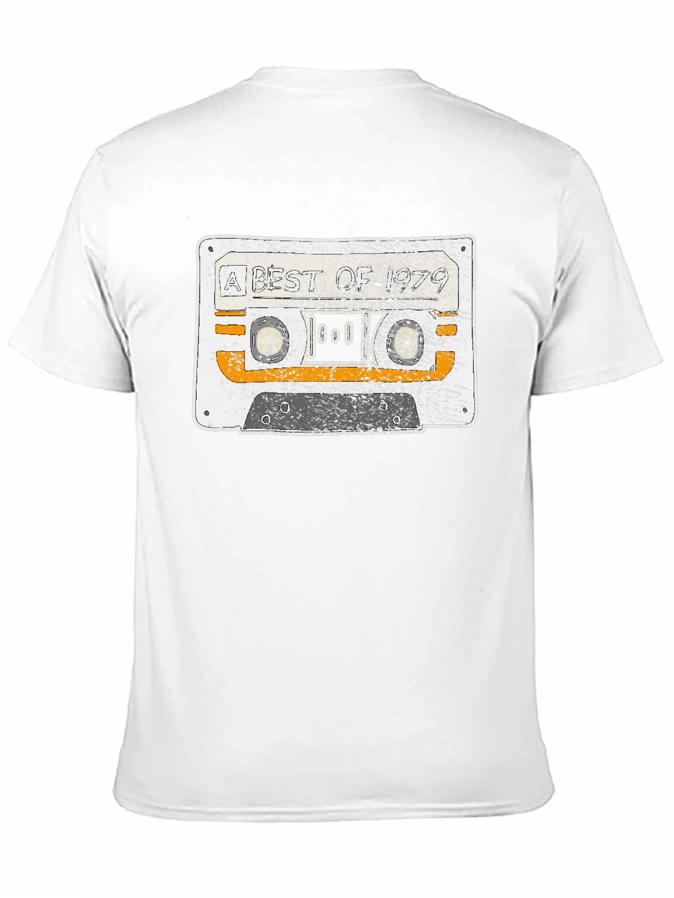Black Retro Cassette Tape Graphic T-Shirt - Black view 11