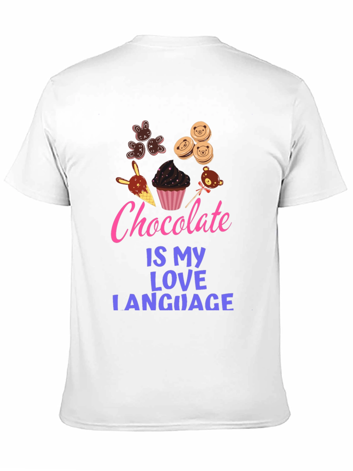 Black Chocolate Is My Love Language Graphic Tee view 11