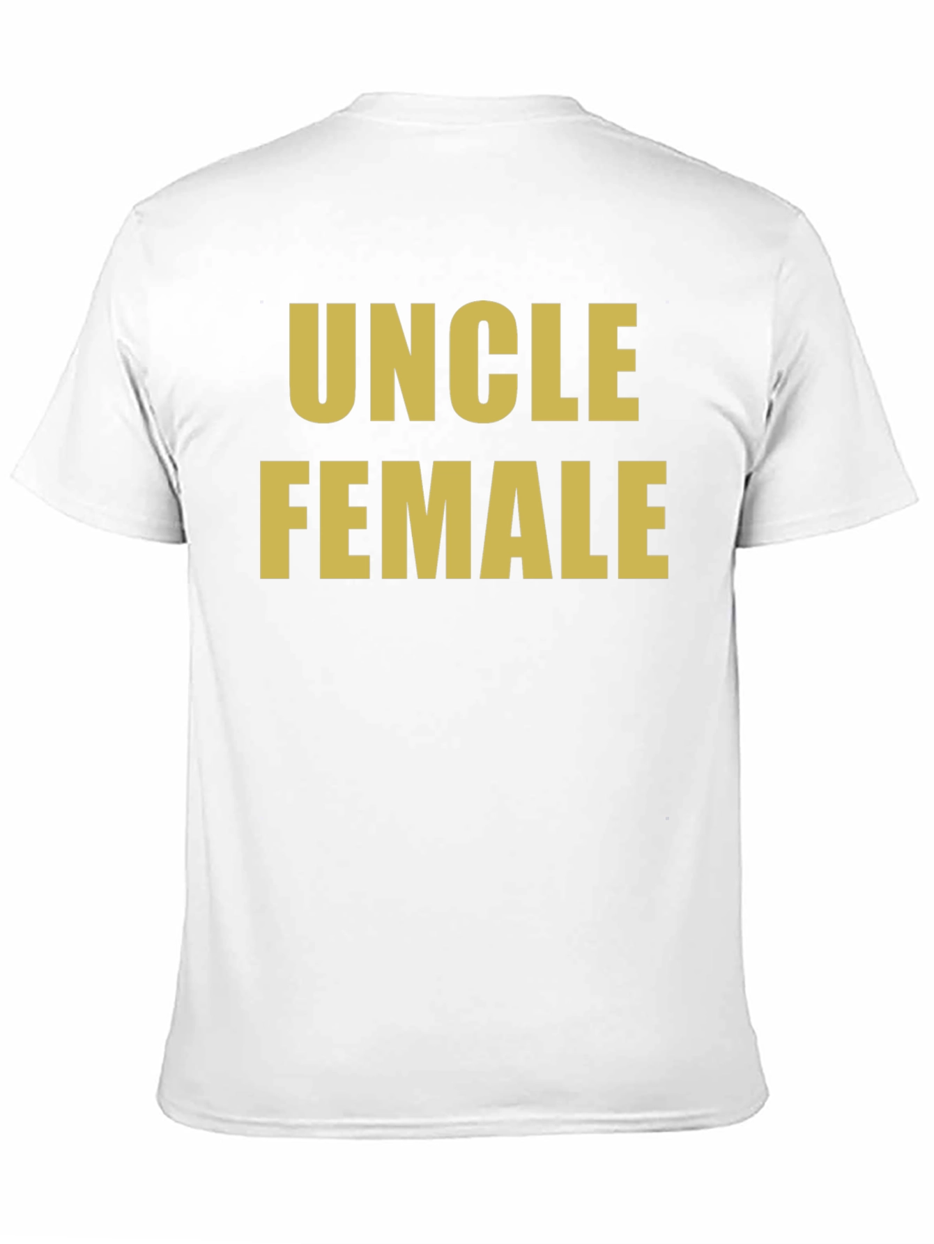 Black Uncle Female Black T-Shirt Novelty Humor view 11