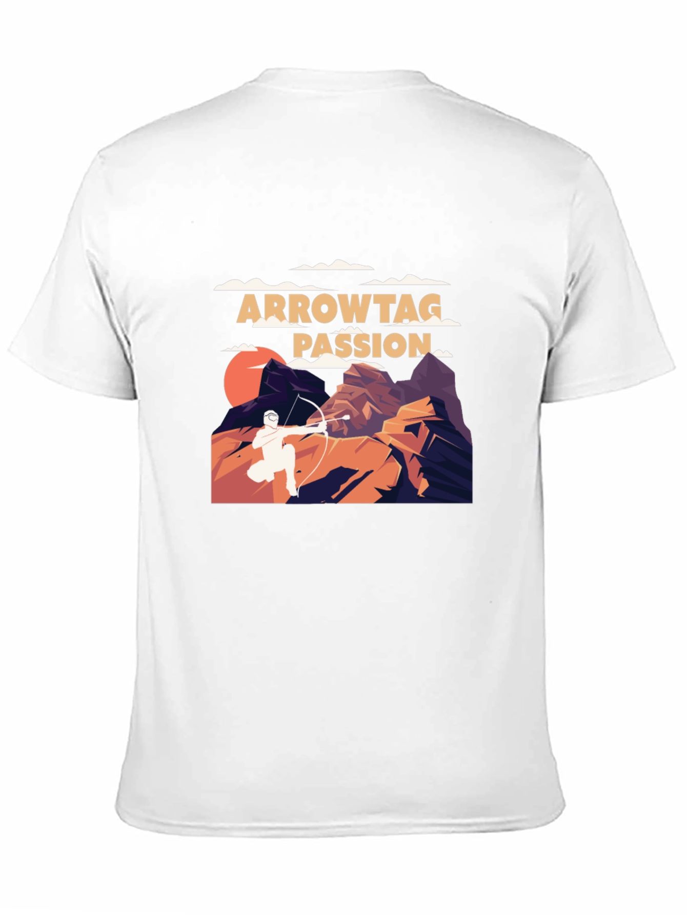 Black Arrowtag Passion T-Shirt: Archery Adventure Tee view 11