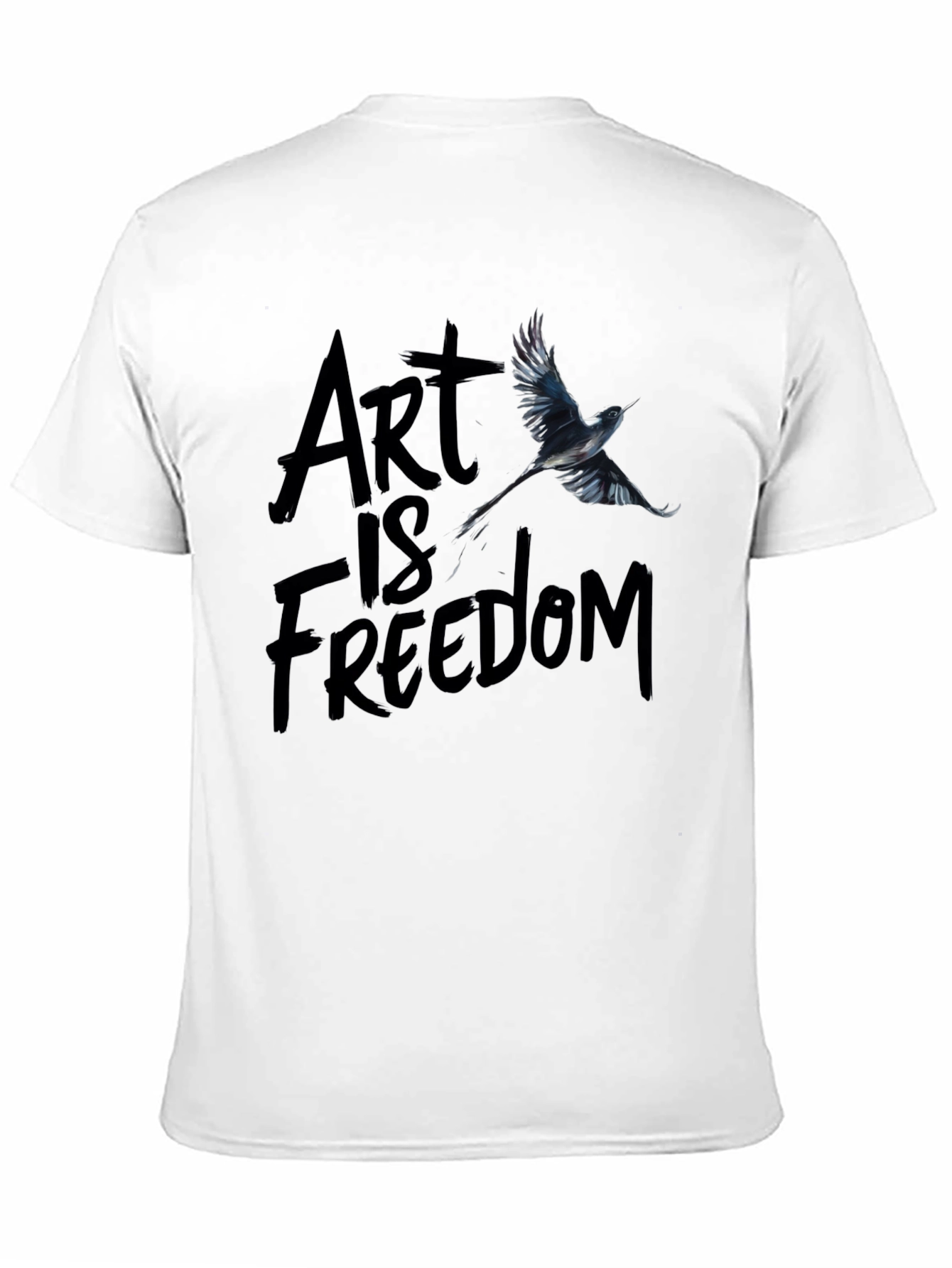 Black Art Is Freedom Graphic Tee - Black view 11