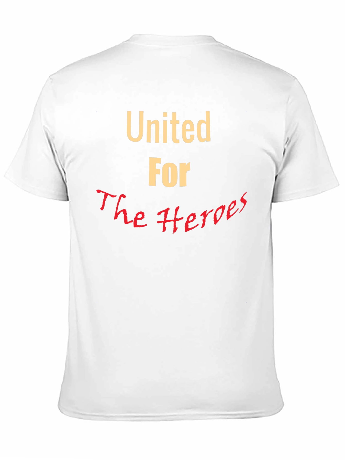 Black United For The Heroes T-Shirt view 11