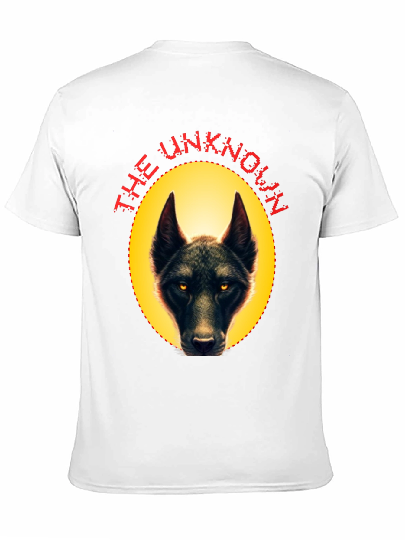Black The Unknown Wolf Graphic Tee view 11