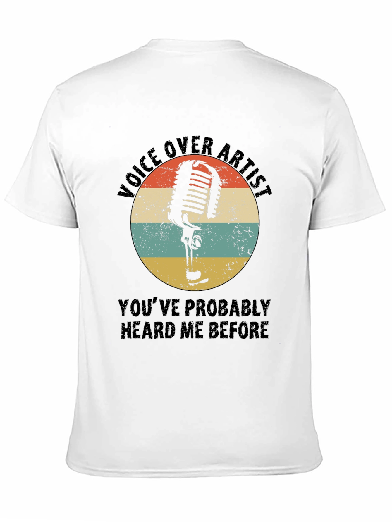 Voice Over Artist Retro T-Shirt - 11