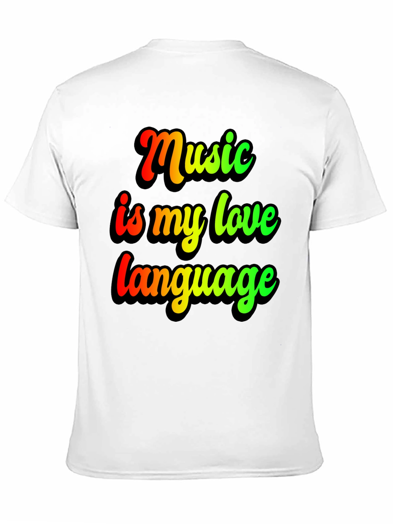 Music is My Love Language T-Shirt - 11