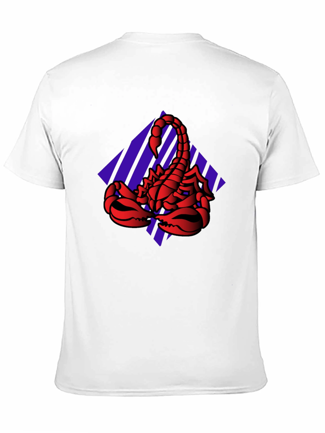 Black Scorpion Graphic Tee - Bold Red Design view 11