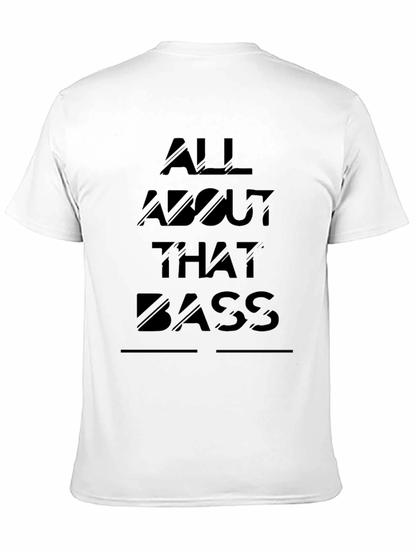 Black All About That Bass Graphic T-Shirt - Black view 11