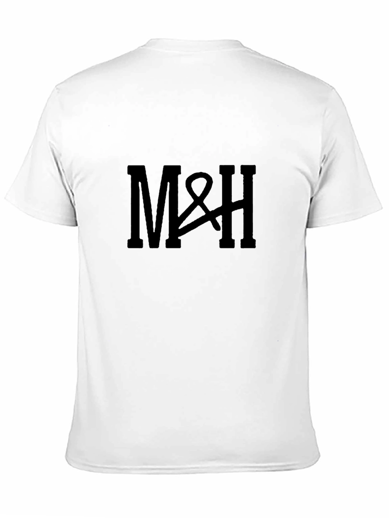 Black M&H Black Cotton Graphic Tee view 11