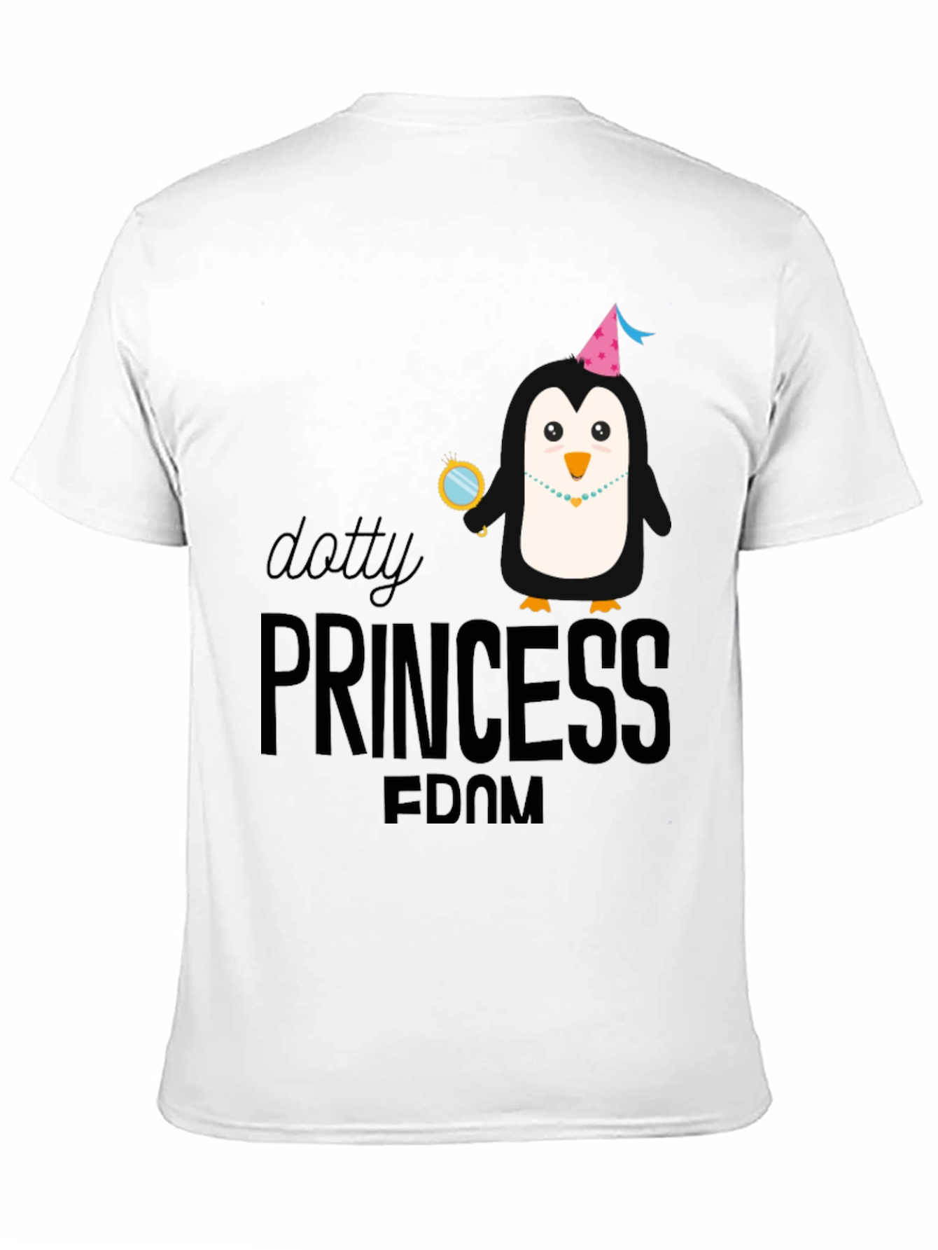 Black Dotty Princess-dom Black T-Shirt view 11