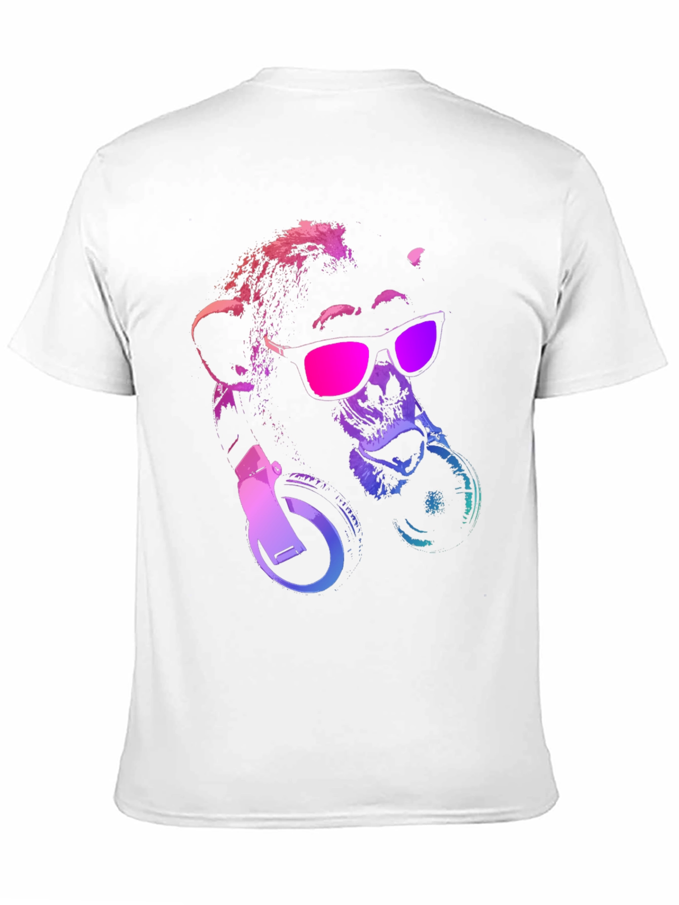 Black Cool Monkey Graphic Tee - Black view 11