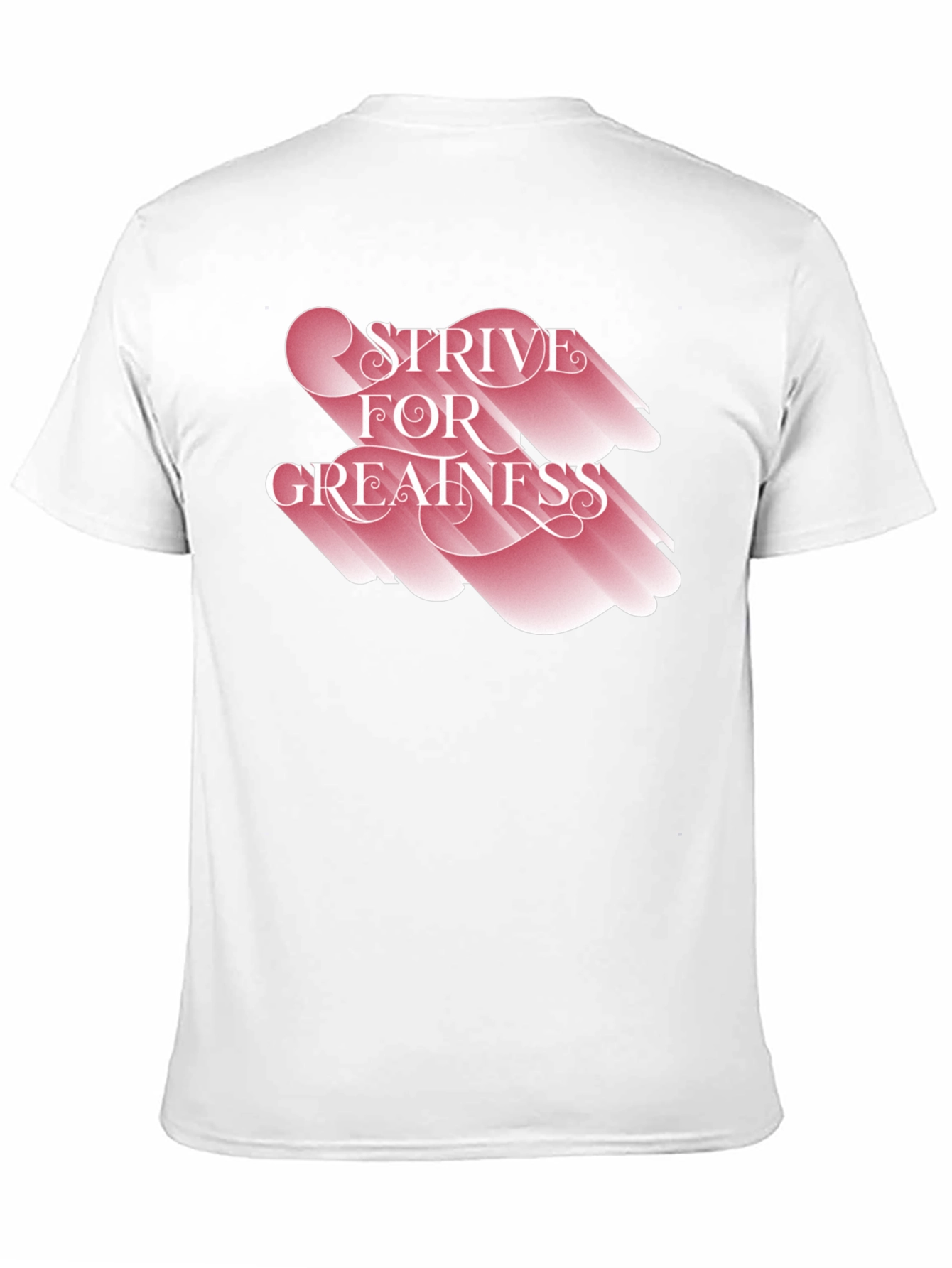 Black Strive For Greatness Graphic Tee - Black Casual T-Shirt view 11