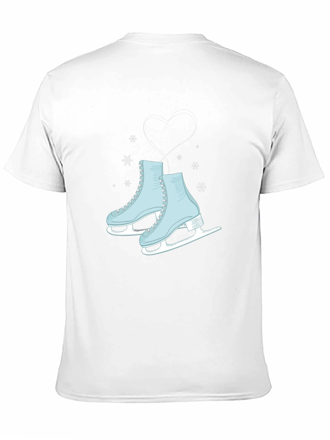 Black Ice Skating Lover Graphic Tee view 11