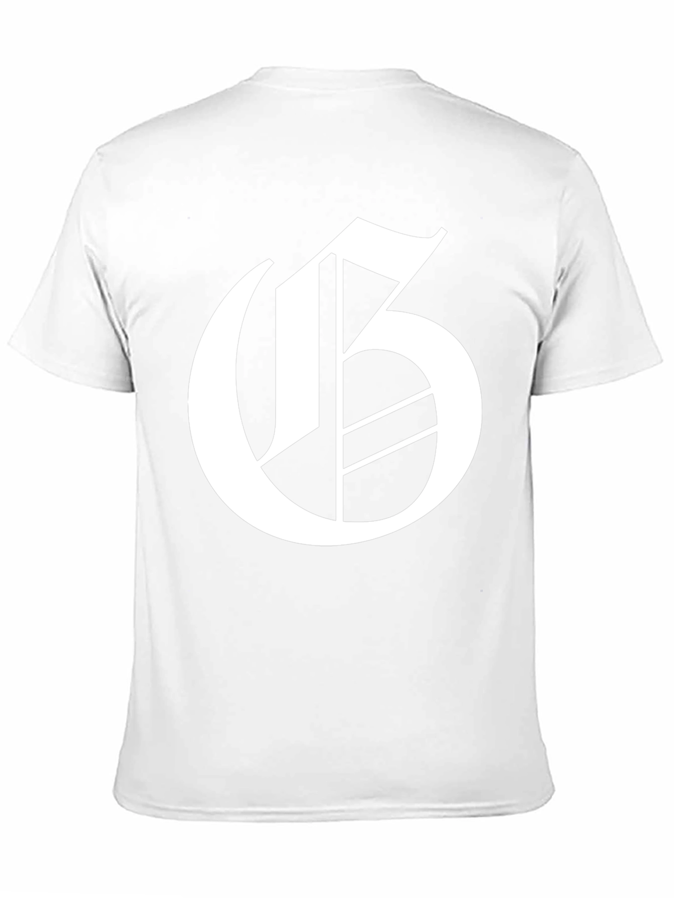 Black Letter G Graphic Tee - Black Cotton Blend view 11