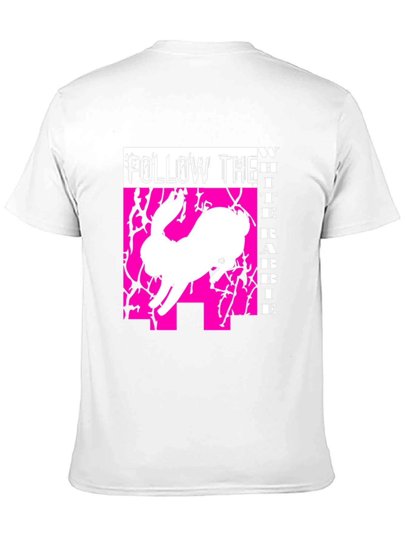 Follow The White Rabbit Graphic Tee - 11