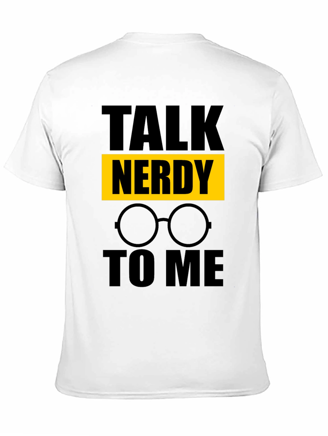 Black Talk Nerdy To Me T-Shirt - Geek Chic view 11