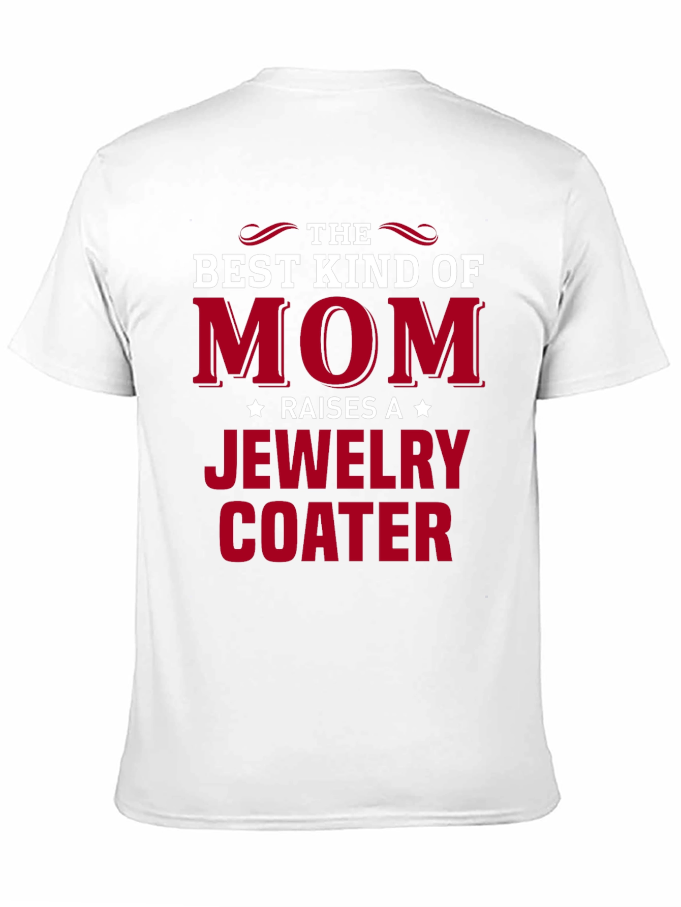 Black Best Kind of Mom Jewelry Coater T-Shirt view 11