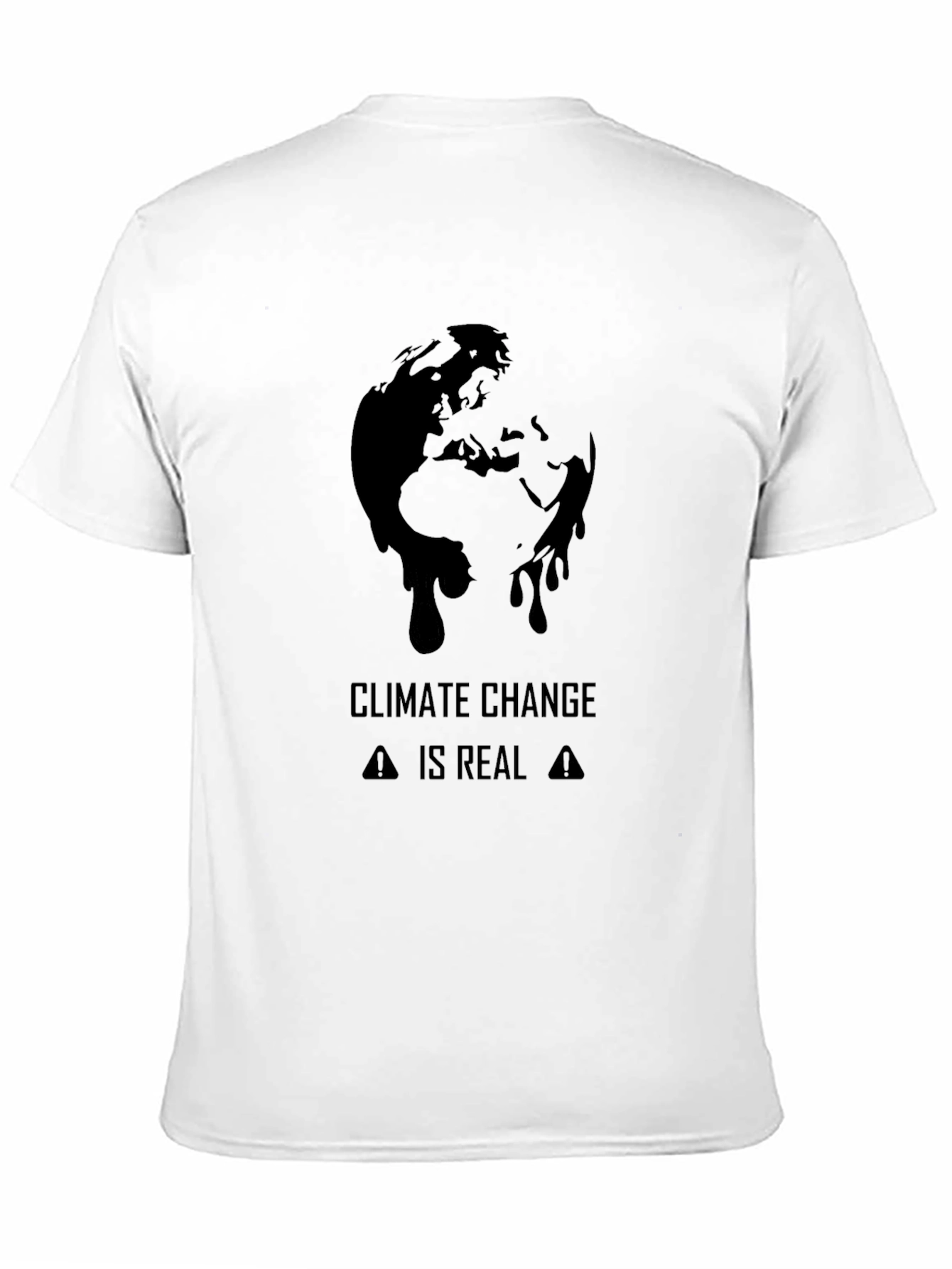 Black Climate Change Awareness Tee view 11