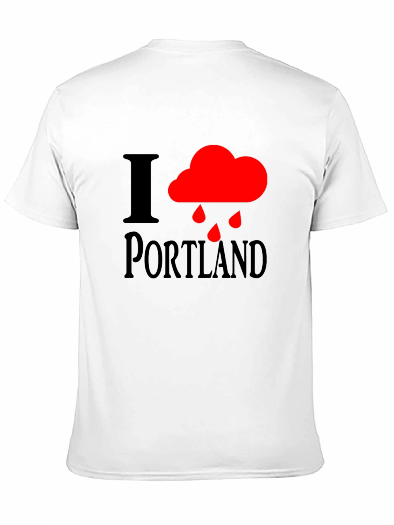 I Heart Rainy Portland T-Shirt - 11