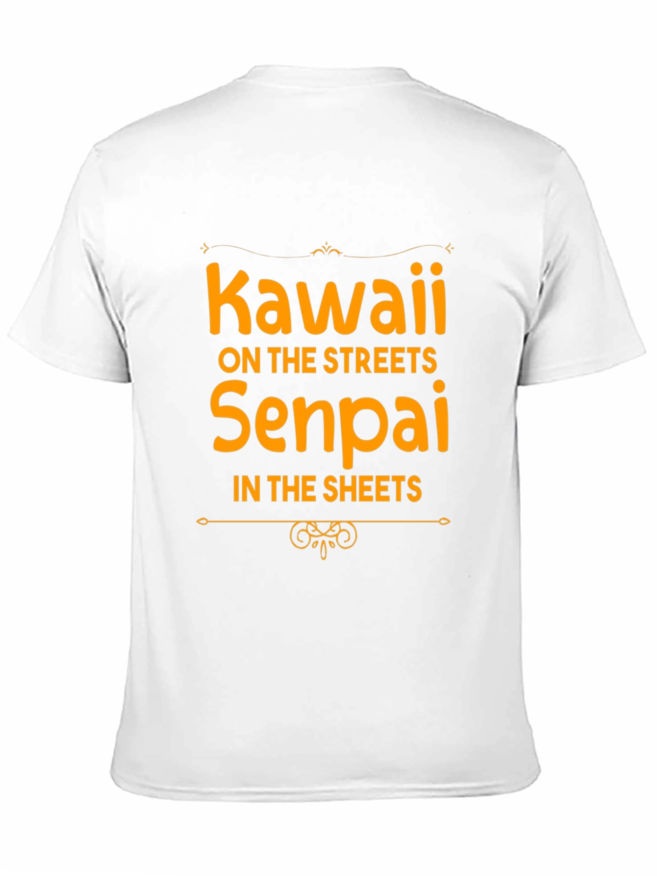 Black Kawaii Senpai Graphic T-Shirt - Anime Inspired Apparel view 11