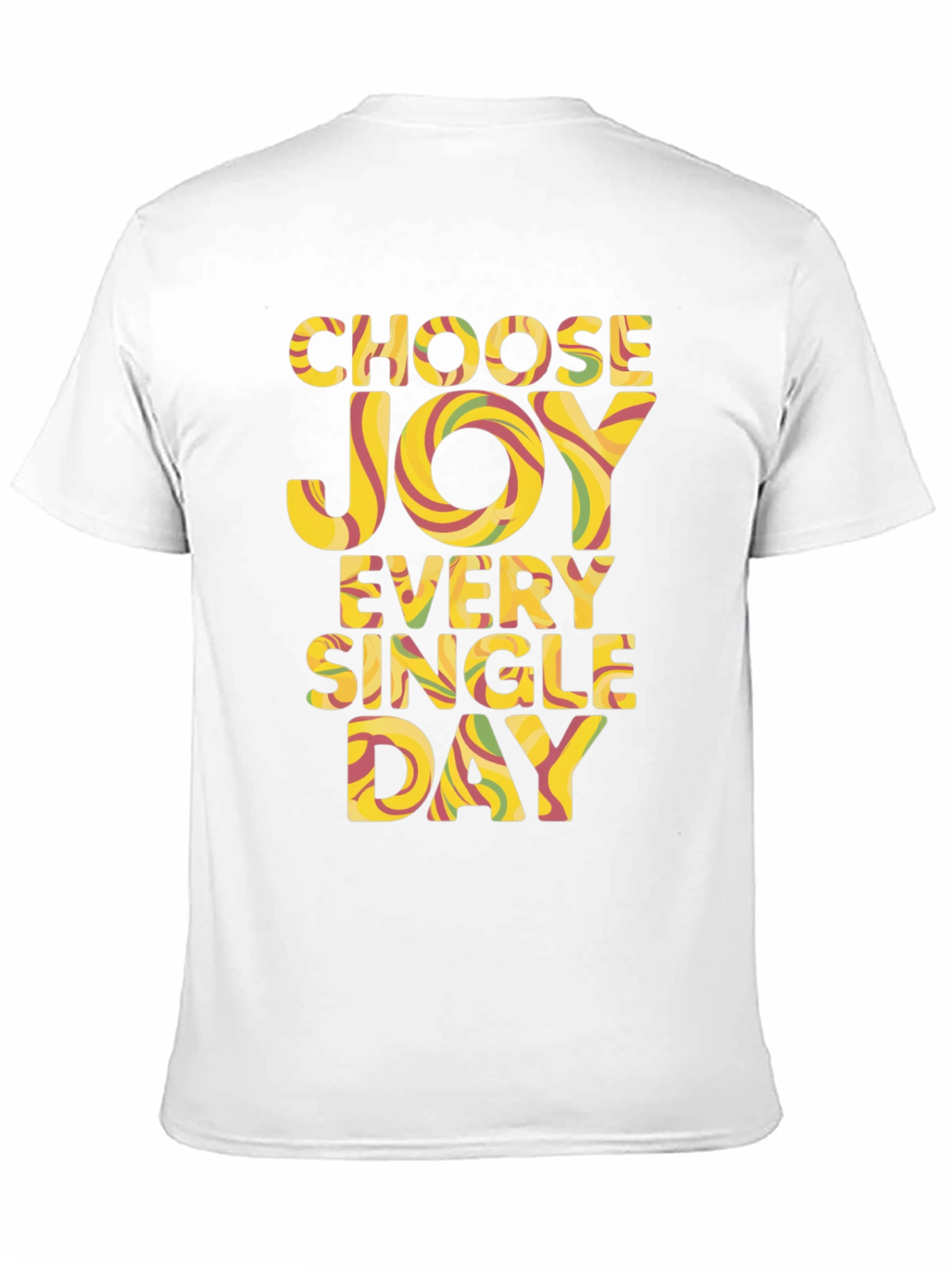 Black Choose Joy Graphic T-Shirt - Inspirational Black Tee view 11