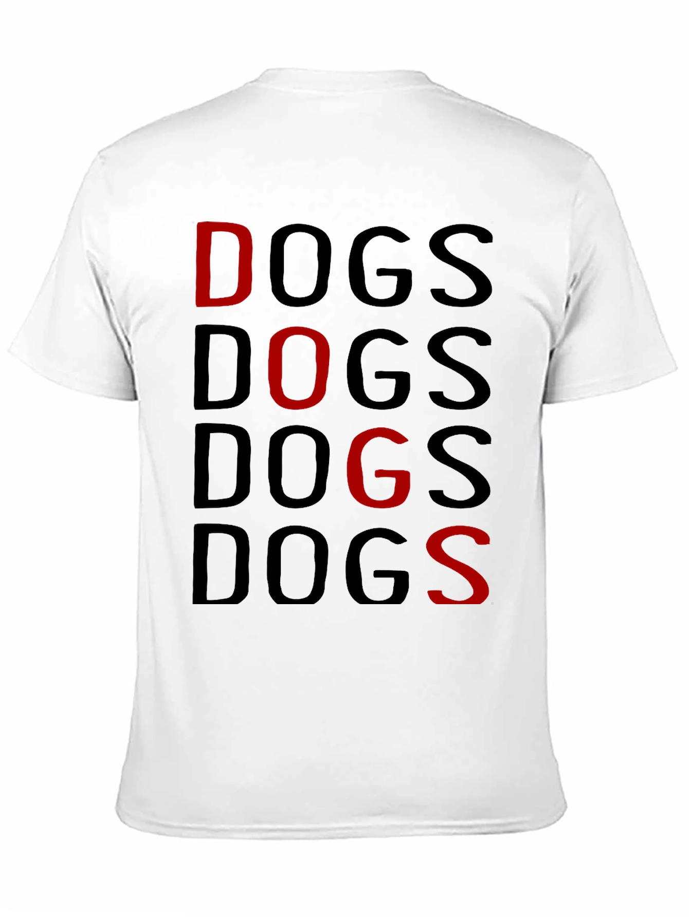 Black Dogs Graphic Print T-Shirt view 11