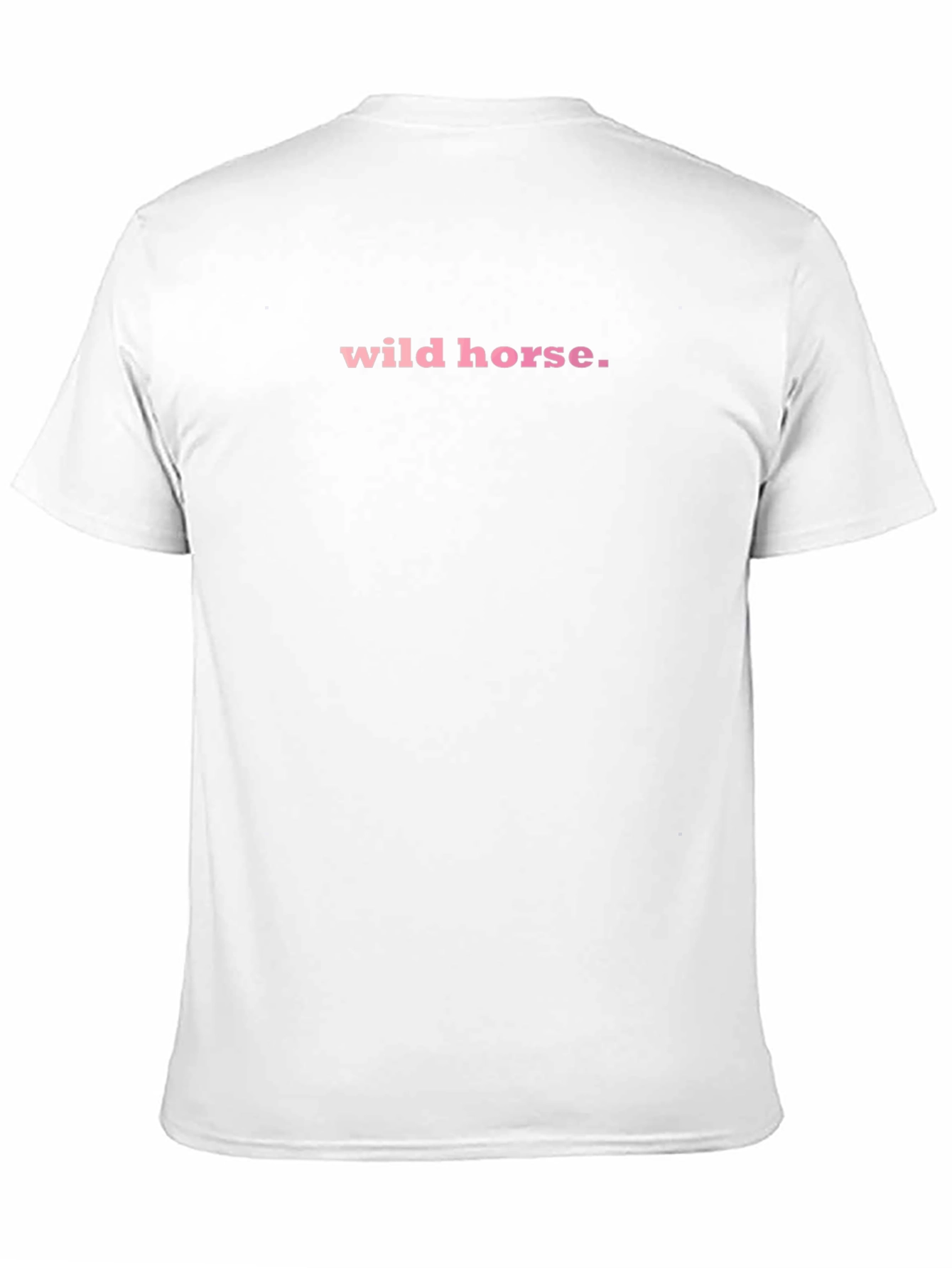 Black Wild Horse Graphic Tee - Trendy Casual T-Shirt view 11